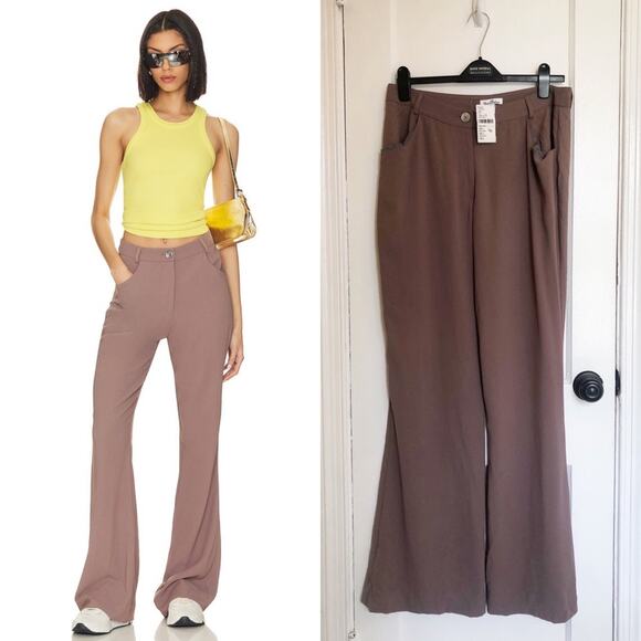 NWT Mirror Palais Cowboy Pants in Clay XL - Picture 1 of 5
